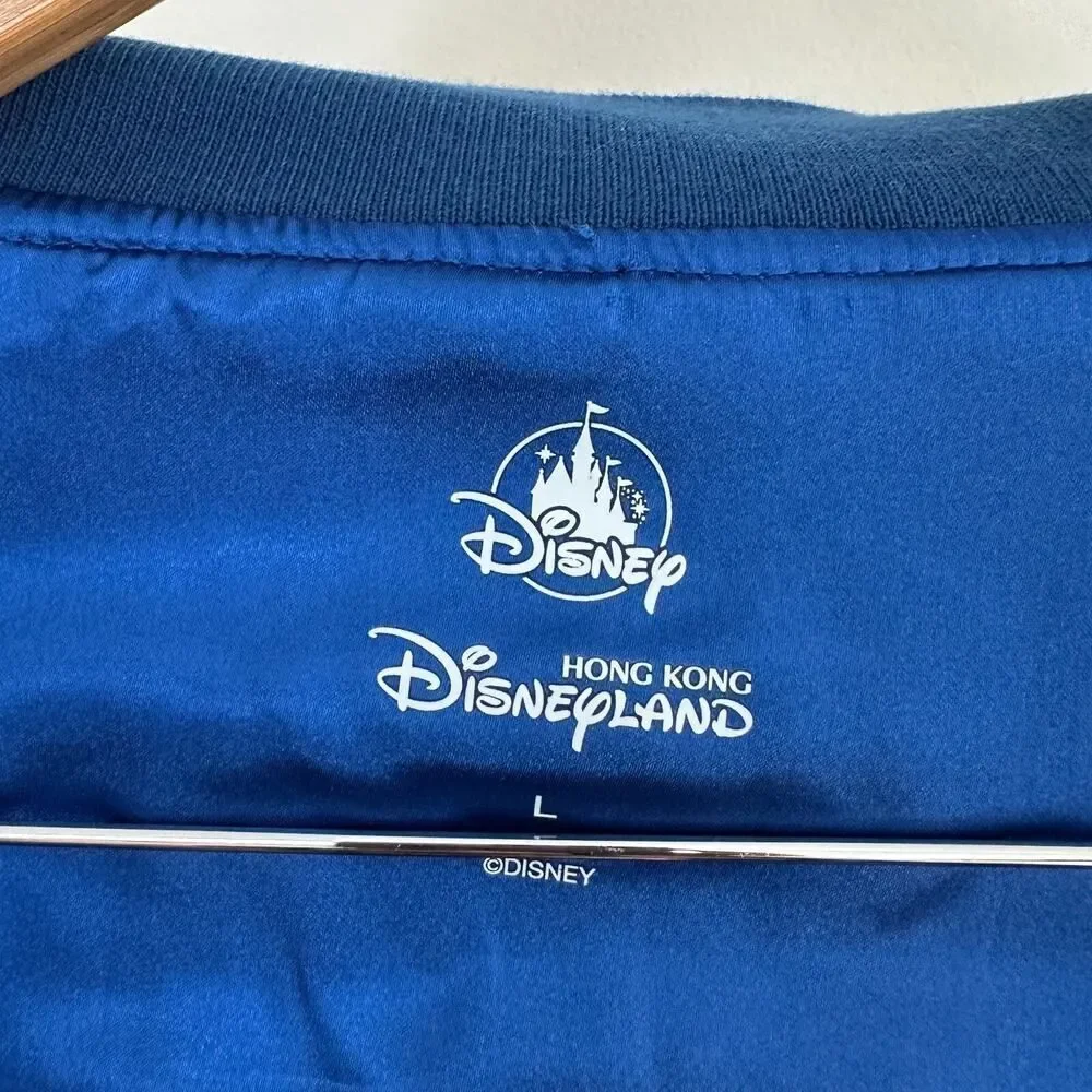Disney Varsity Jacket Mens Large Bomber Letterman Mickey Mouse‎ Patch Hong Kong